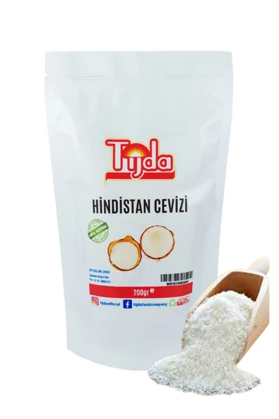 TİJDA Hindistan Cevizi Toz 200 gr. ürün görseli
