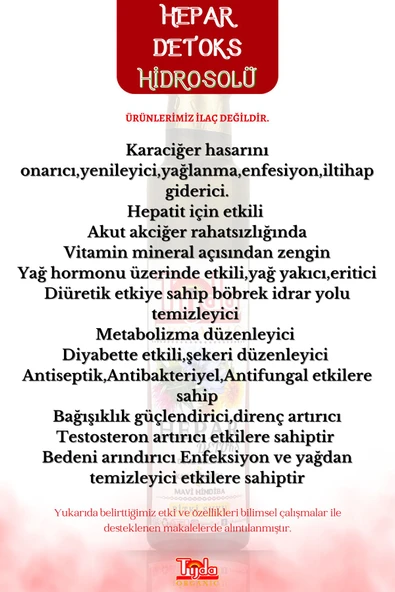 TİJDA Midex Hepar 2’li Set Karaciğer ve Mide İçin Bitkisel Formül - Resim 2