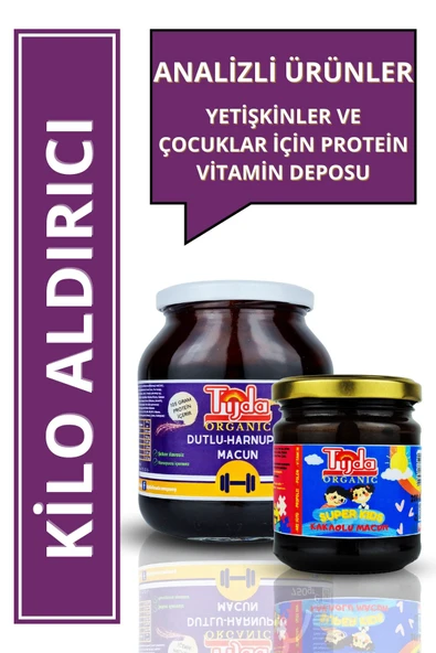 TİJDA Iştah Açıcı, Kilo-aldırıcı Set Yetişkinler Için 750 Gr + Çocuklar Için 200 Gr ürün görseli