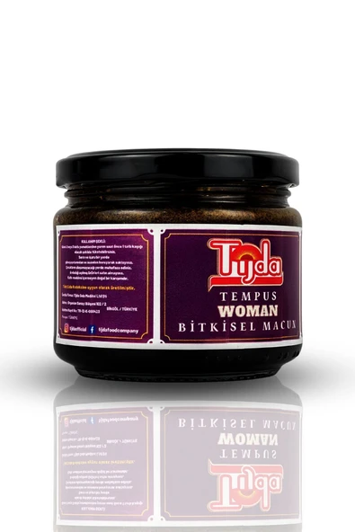 TİJDA Tijda Tempus Macun Kadın Döngüsünü Destekleyici, Regl Düzenleyici,menopozu Önleme 350 Gr. - Resim 4