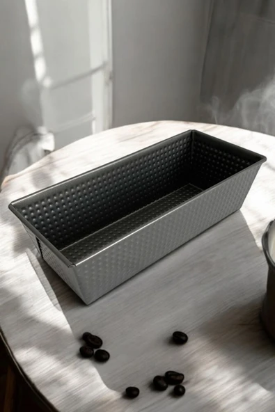 2 Boy Paslanmaz Çelik Baton Kek Kalıbı- Boy 25,5 CM ve 30.5 CM - Resim 4