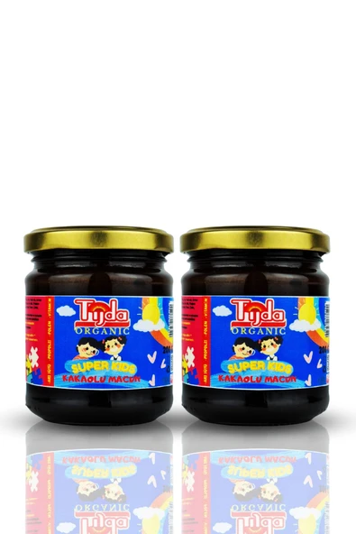 TİJDA Vitamin Katkılı Kids Kakaolu Macun 200 Gr X2 Adet - 1
