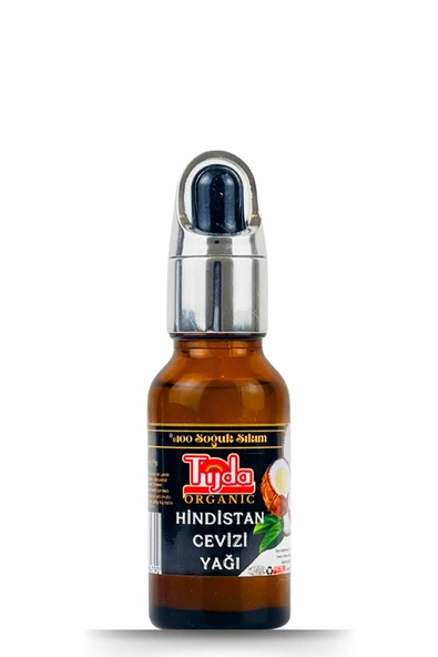 TİJDA Hindistan Cevizi Yağı 20 Ml %100 Soğuk Sıkım (Coconut oil) - 3