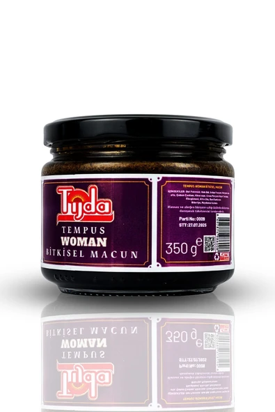 TİJDA Tijda Tempus Macun Kadın Döngüsünü Destekleyici, Regl Düzenleyici,menopozu Önleme 350 Gr. - Resim 5
