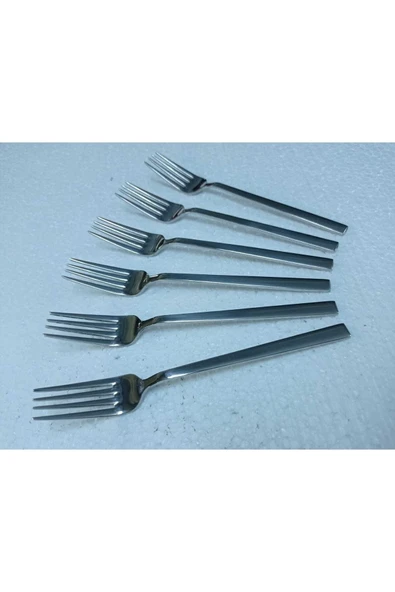 6 Adet Çubuk Yemek Çatalı - Resim 4
