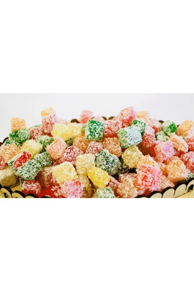 TİJDA Meyveli Karışık Kuş Lokumu 800 gr - Resim 2