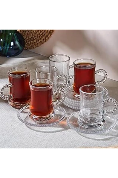 Pearl 12 Parça Altı Kişilik Çay Bardağı Seti 180 Ml