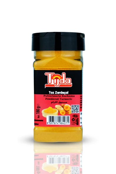 TİJDA Zerdeçal (öğütülmüş) 180 Gr ürün görseli