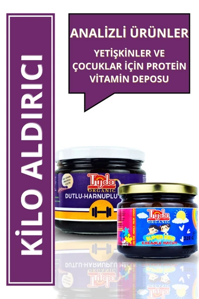 TİJDA Iştah Açıcı, Kilo-aldırıcı Set Yetişkinler Için 320 Gr + Çocuklar Için 320 Gr ürün görseli