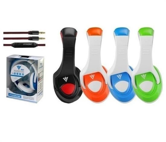 Vykon MQ4440mm Sürücülü Mikrofonlu Bilgisayar Kulaklığı Jak Girişli ürün görseli