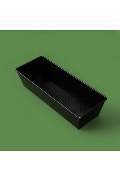 Classic Baton Kek Kalıbı - Siyah - 30x11 cm - Resim 2
