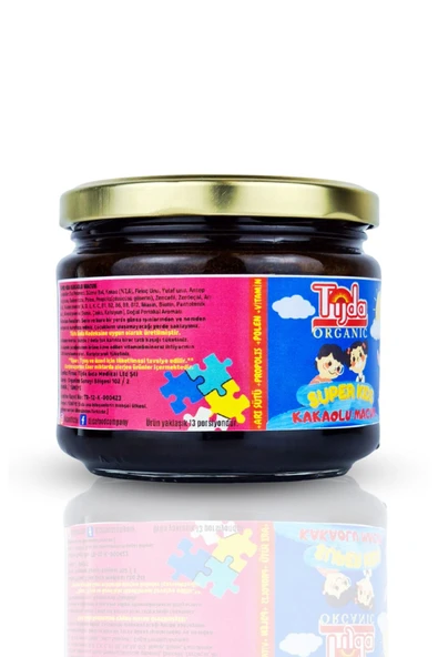 TİJDA Çocuk Vitamin Katkılı Kilo - Aldırıcı Kids Kakaolu Macun 320 gr - Resim 4