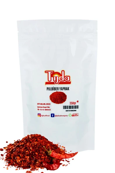 TİJDA Pul Biber 350 gr ürün görseli 1
