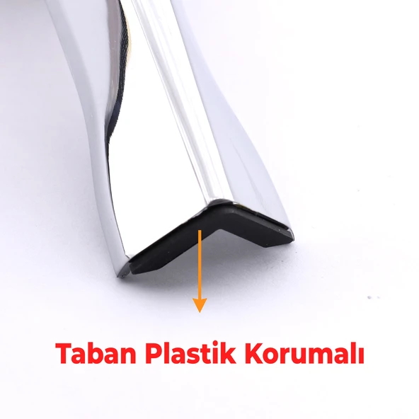 Kesit 14 cm Gümüş Krom Renk Metal Mobilya Ayağı Ayakları Ünite Baza Koltuk Kanepe Sehpa Ayakları - Resim 3