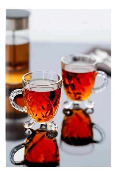 Anthony 4'lü Cam Ayaklı Bardak ürün görseli