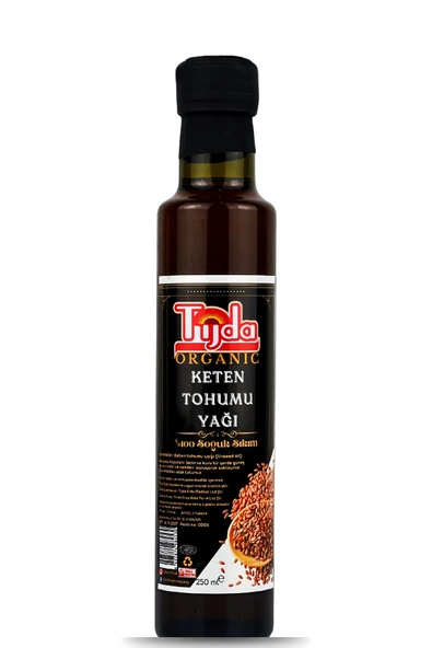 TİJDA Keten Tohumu Yağı ( %100 Soğuk Sıkım ) 250 Ml. - 3