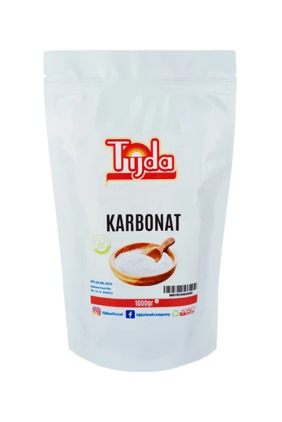 TİJDA Karbonat 1 Kg ( Gıda Tipi - Yenilebilir ) - 1