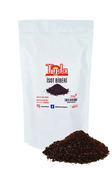 TİJDA Isot Siyah Pul Biber 350 Gr ürün görseli