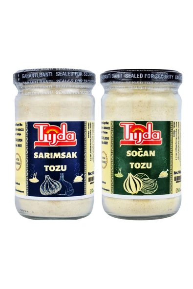 TİJDA Sarımsak Tozu - Soğan Tozu 2'li Set(glutensiz) ürün görseli