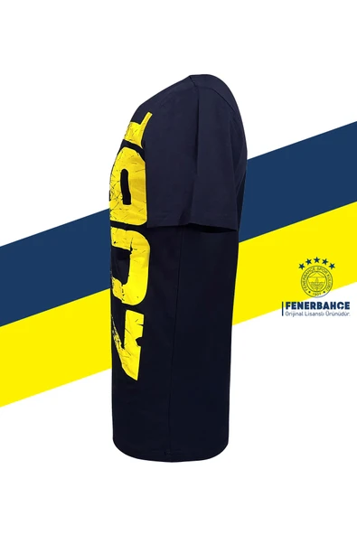 Fenerbahçe Orijinal Lisanslı Tribün 1907 Erkek T-Shirt Hediyelik Ahşap Kutulu - Resim 4