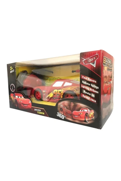 Cars Uzaktan Kumandalı Pilli Işıklı Şimşek Mcqueen 2 Fonksiyon(GİDİŞ-GELİŞ) - 6