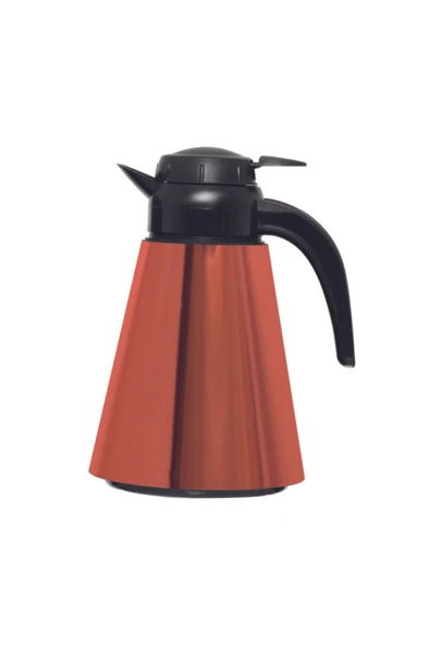 161704-001 Bakır Desenli Konik Cam Termos 1,2 Litre ürün görseli