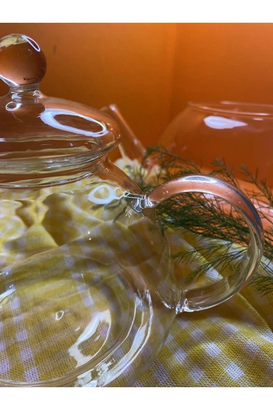 Borosilikat Çaydanlık Ateşe Dayanıklı - Resim 3