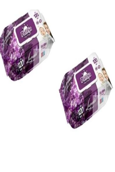 Lavantalı Islak Havlu Mendil 120'li X 2 Adet ürün görseli