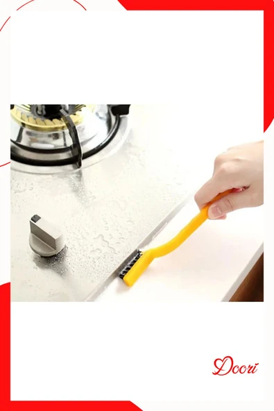 3 Adet Ocak Fırın Mangal Izgara Airfryer Temizliği Tel Pas Sökme Fırçası 3lü Yağ Temizleme Fırçası - Resim 4