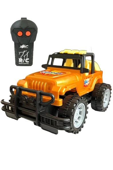 Çocuk Safari Arazi Aracı Uzaktan Kumandalı Yarım Fonksiyon ( Ileri Geri) Oyuncak Jeep Jip Araba ürün görseli