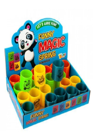 Funny Magic Spring Stres Yayı Popit Eğitici Oyuncak 1 Adet - Resim 2