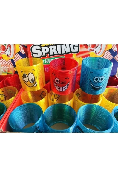 Stres Yayı Büyük Boy Emojili Canlı Renkler ürün görseli