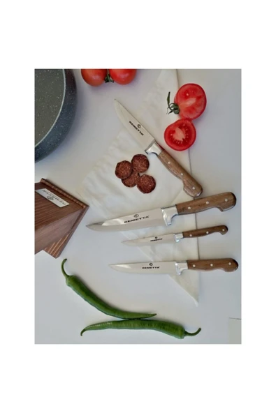 Standlı Bıçak Seti 5 Parça ürün görseli