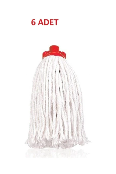 Small Ip Mop Püskülü Temizlik Mopu Ip Model (6 Adet) ürün görseli