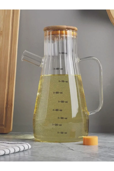 Gael Line Cam Borosilikat Yağlık Sirkelik 900 ml ürün görseli