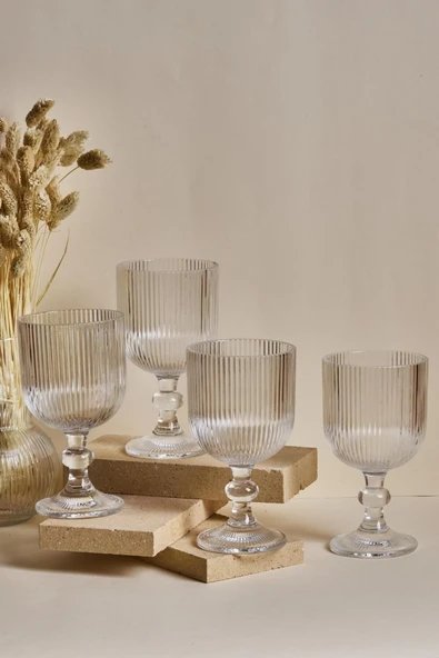 Cam Imola 4'lü Geniş Kadeh Takımı 375 ml 4 Parça Beyaz Şarap Kadehi 250 - 499 ml ürün görseli