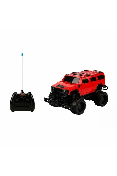 1:14 Uzaktan Kumandalı Big Foot Usb Şarjlı Hummer 34 Cm. - Beyaz - Resim 7