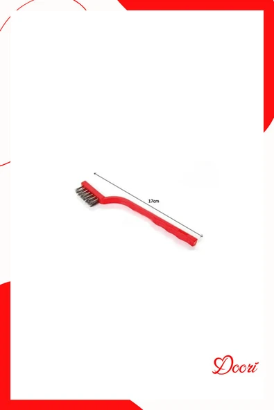 3 Adet Ocak Fırın Mangal Izgara Airfryer Temizliği Tel Pas Sökme Fırçası 3lü Yağ Temizleme Fırçası - Resim 8