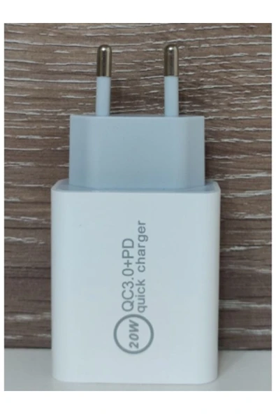 Şarj Cihazı Hızlı Şarj Aleti Pd 20w Qc3.0 Type-c Pd Usb Şarj Port Şarj Adaptörü - 2