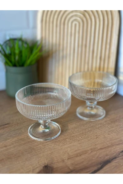 İmola Şeffaf 2 Li Bardak ve Şekerlik 310 ML - Resim 3