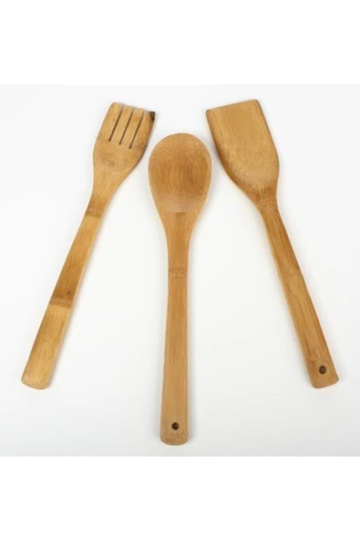 Bambu 3'lü Kaşık Seti ürün görseli