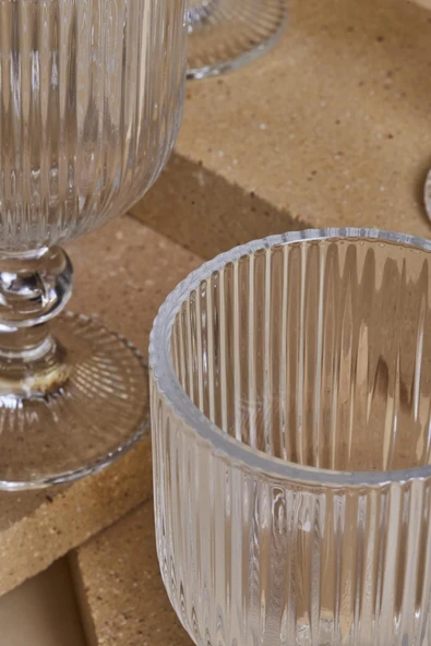 Cam Imola 4'lü Kadeh Takımı 260 ml 250 - 499 ml 4 Parça Kırmızı Şarap Kadehi - Resim 3