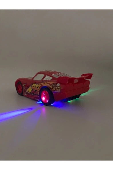 Cars Uzaktan Kumandalı Pilli Işıklı Şimşek Mcqueen 2 Fonksiyon(GİDİŞ-GELİŞ) - 4