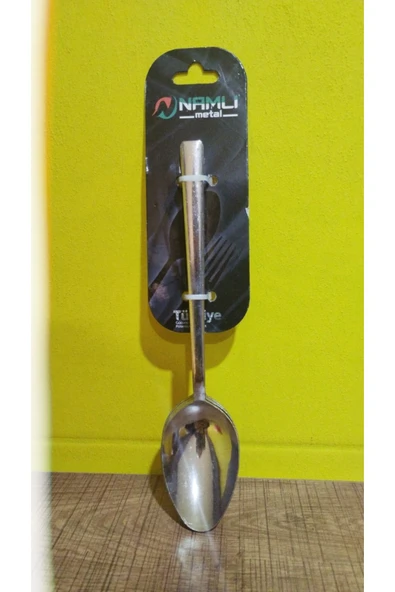 NAMLI DÜZ ÇUBUK YEMEK KAŞIĞI 6'LI ürün görseli