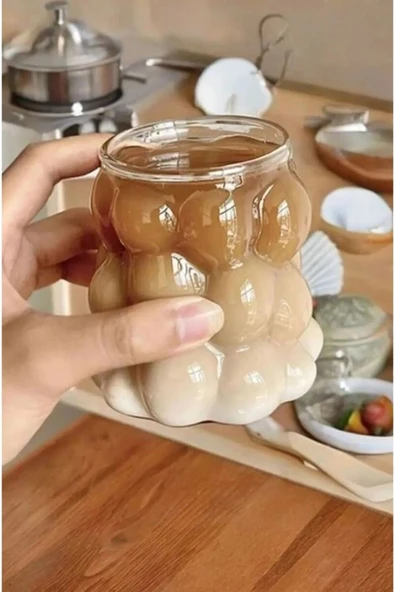 6 ADET Üzüm Bardak, Kahve Yanı Sunum Bardağı - Soğuk Ve Sıcak Kahve Bardağı - Resim 2