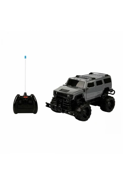 1:14 Uzaktan Kumandalı Big Foot Usb Şarjlı Hummer 34 Cm. - Beyaz - Resim 5
