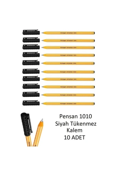 Pensan 1010 Ofispen Tükenmez Kalem ( 20 Adet Siyah) ürün görseli