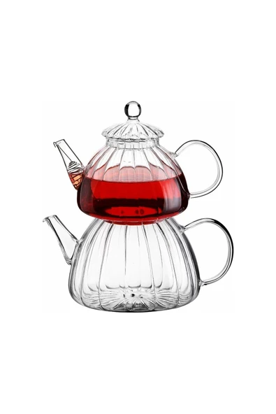 Cam Çaydanlık 1200 600ml Isıya Dayanıklı Termisil Fma05057 LOVER'S KİTCHEN aradığınız herşey - 2