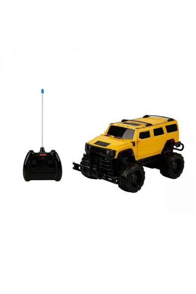 1:14 Uzaktan Kumandalı Big Foot Usb Şarjlı Hummer 34 Cm. - Beyaz - Resim 8