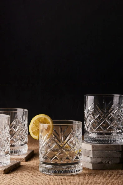 Perotti Melony Wibe 4 lü cam Bardak Orta Boy 370 ml 14766 ürün görseli